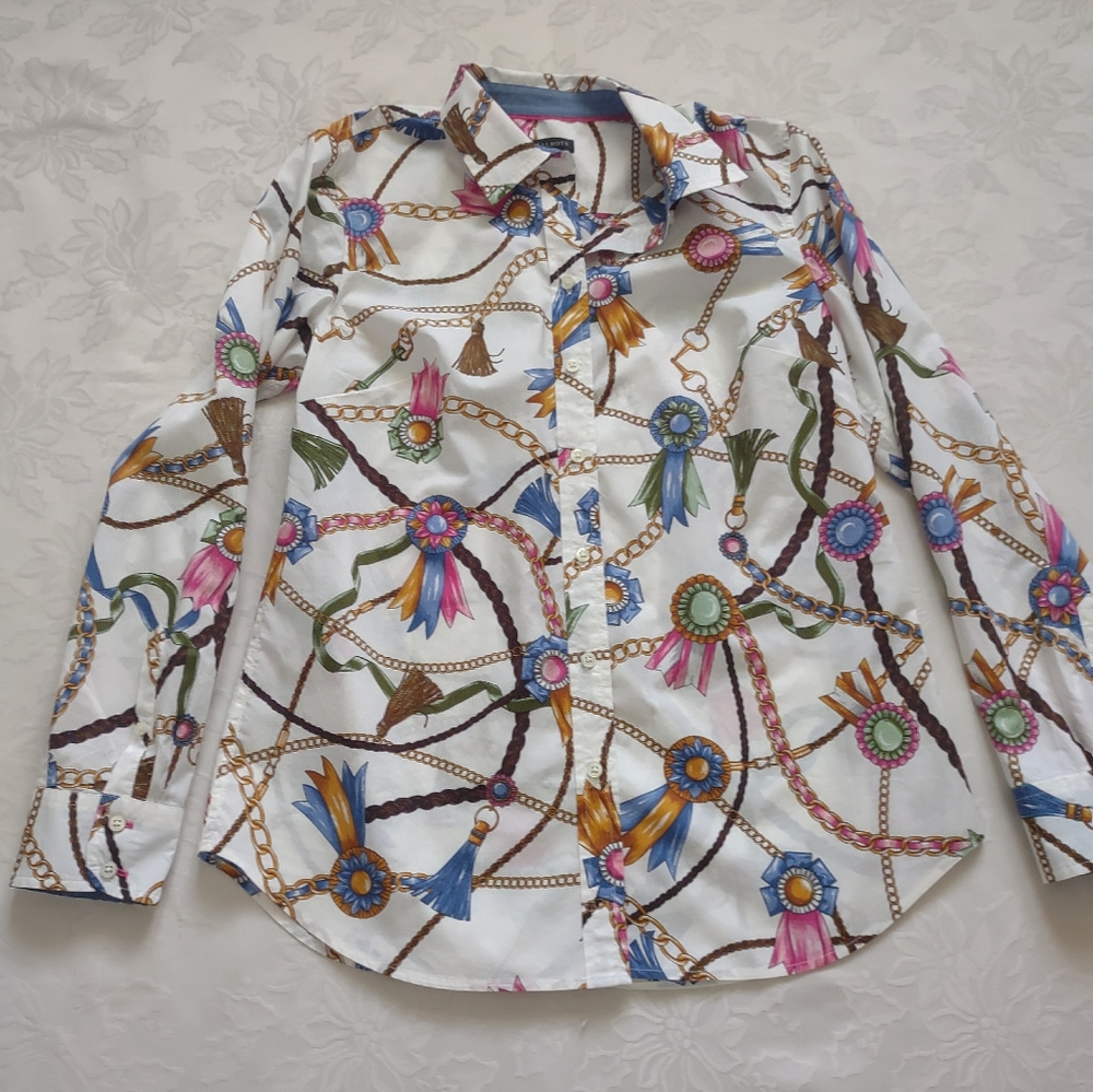 Talbots Links And Ribbons Chain Link Equestrian P… - image 3